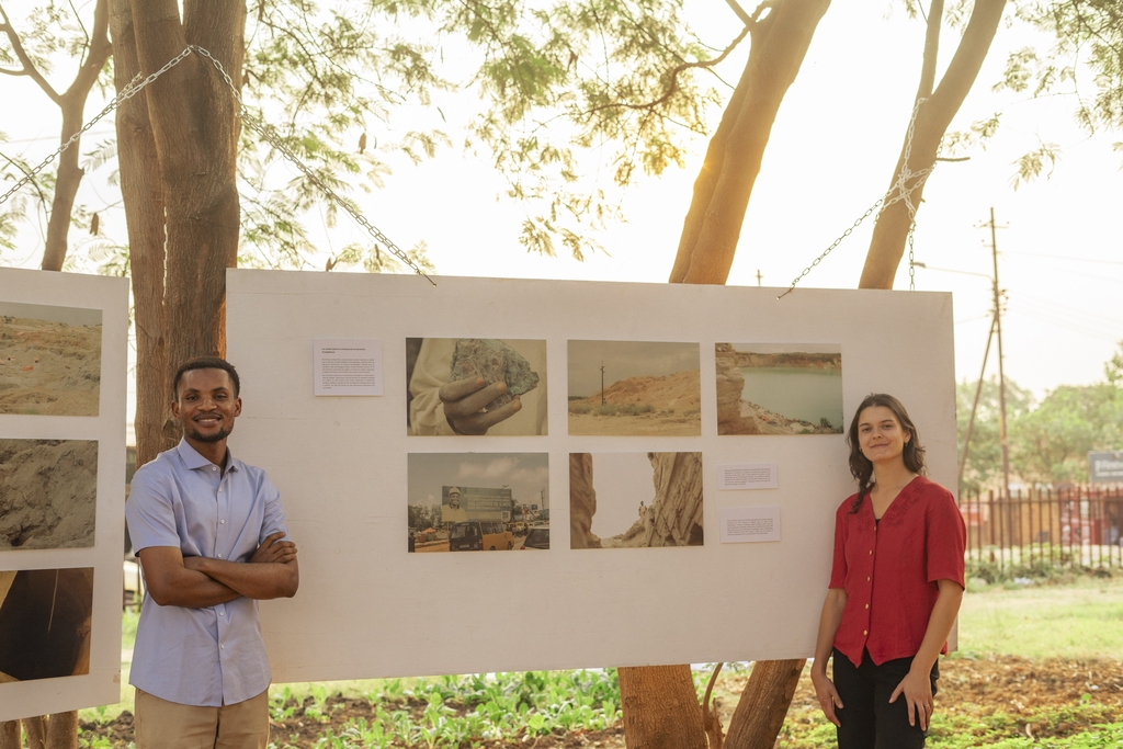 Exhibition wit Hadassah and Nathan