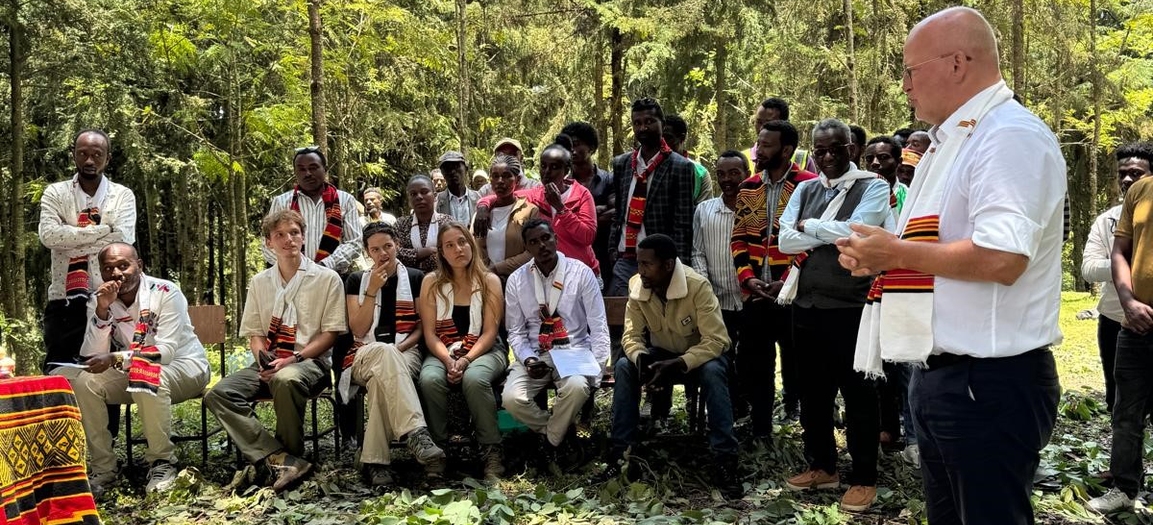 Minister Crucke visits Arba Minch University