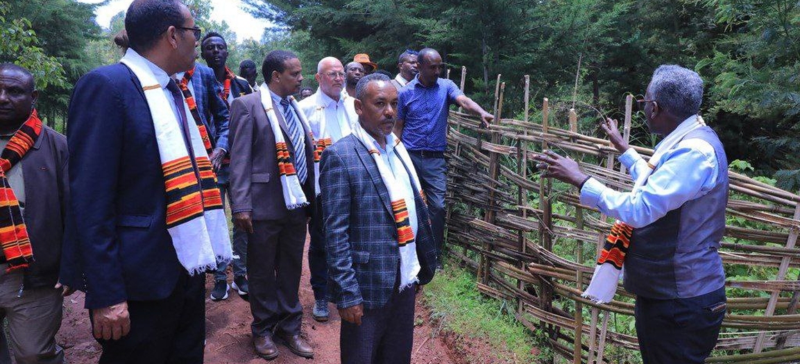 Minister Crucke visits Arba Minch University